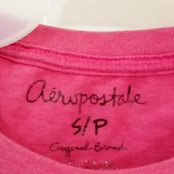 Aeropostale Pink Graphic Tee - Picture 3 of 6
